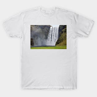 Skogafoss waterfall, Iceland (E550/0222) T-Shirt